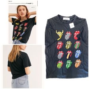 Free People Rolling Stones T-shirt